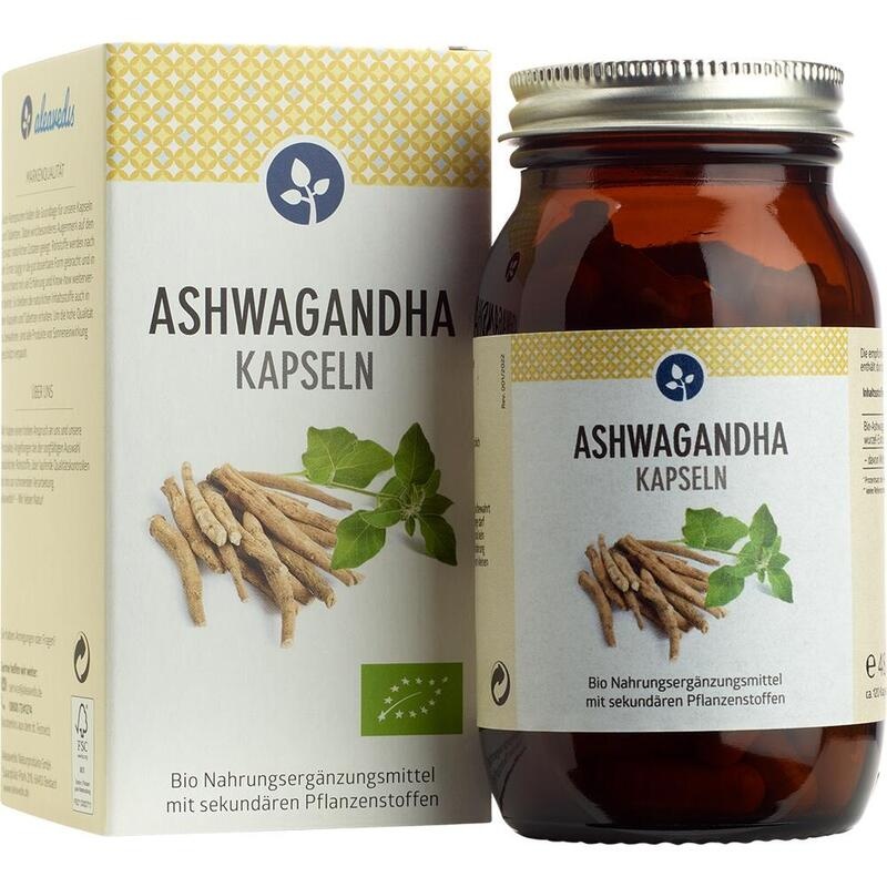 ASHWAGANDHA 300 mg Bio Kapseln vegan