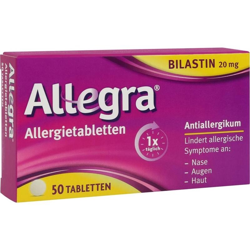 ALLEGRA Allergietabletten 20 mg Tabletten
