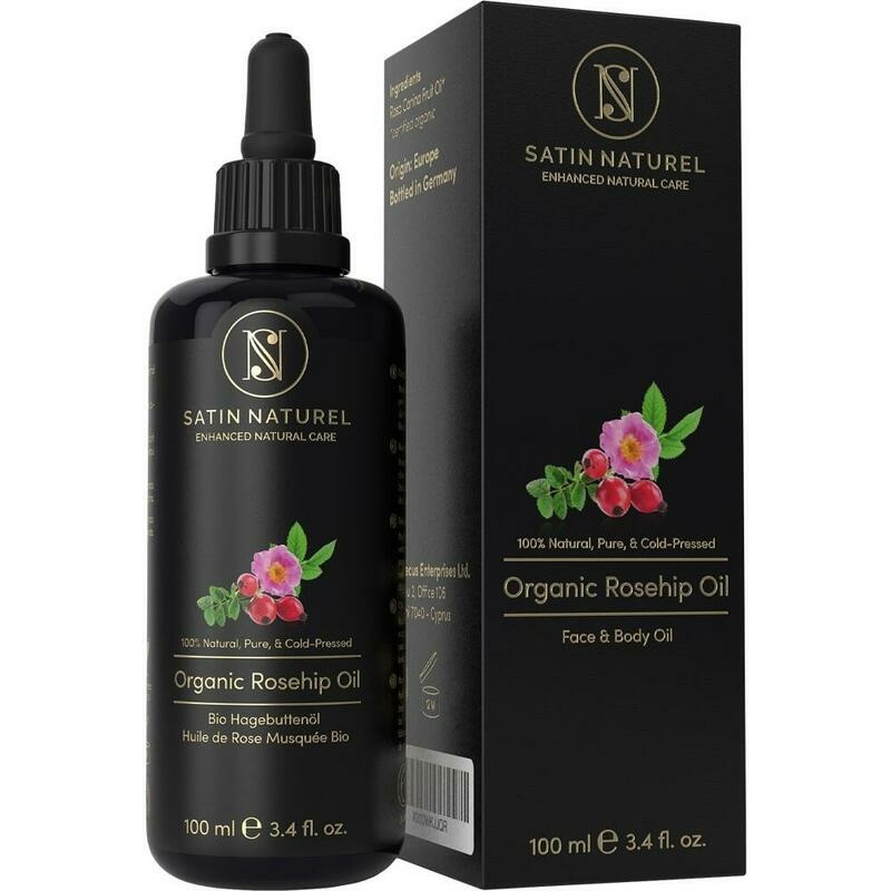 SATIN NATUREL Bio Hagebuttenöl kaltgepresst vegan