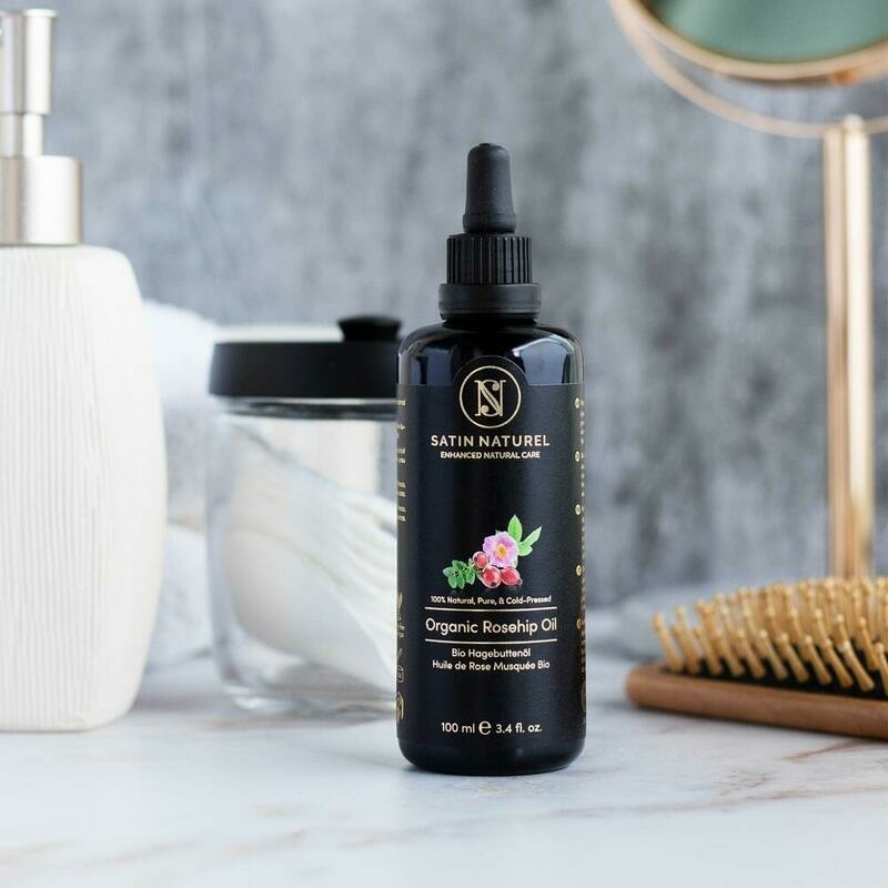 SATIN NATUREL Bio Hagebuttenöl kaltgepresst vegan