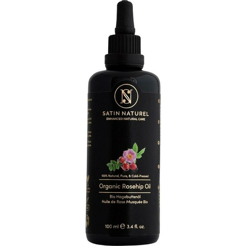 SATIN NATUREL Bio Hagebuttenöl kaltgepresst vegan