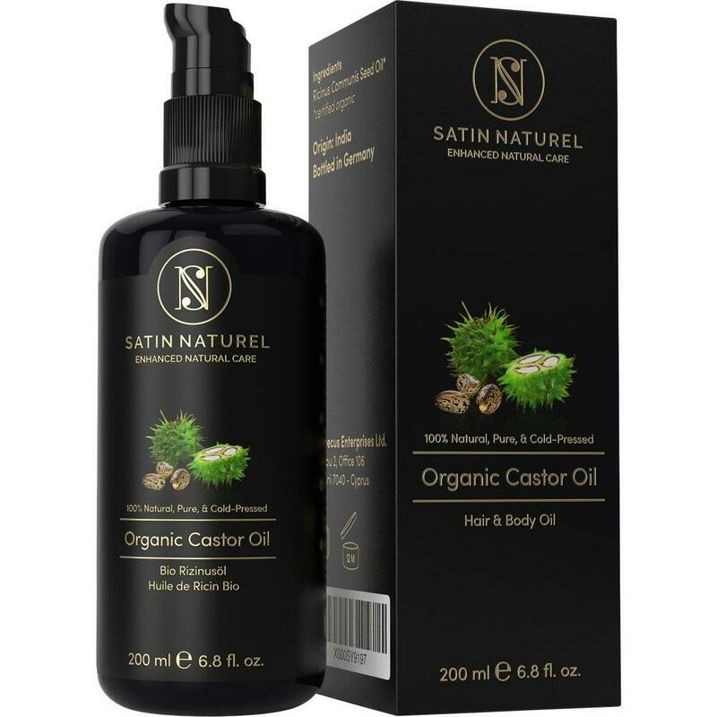 SATIN NATUREL Bio Rizinusöl kaltgepresst Haare