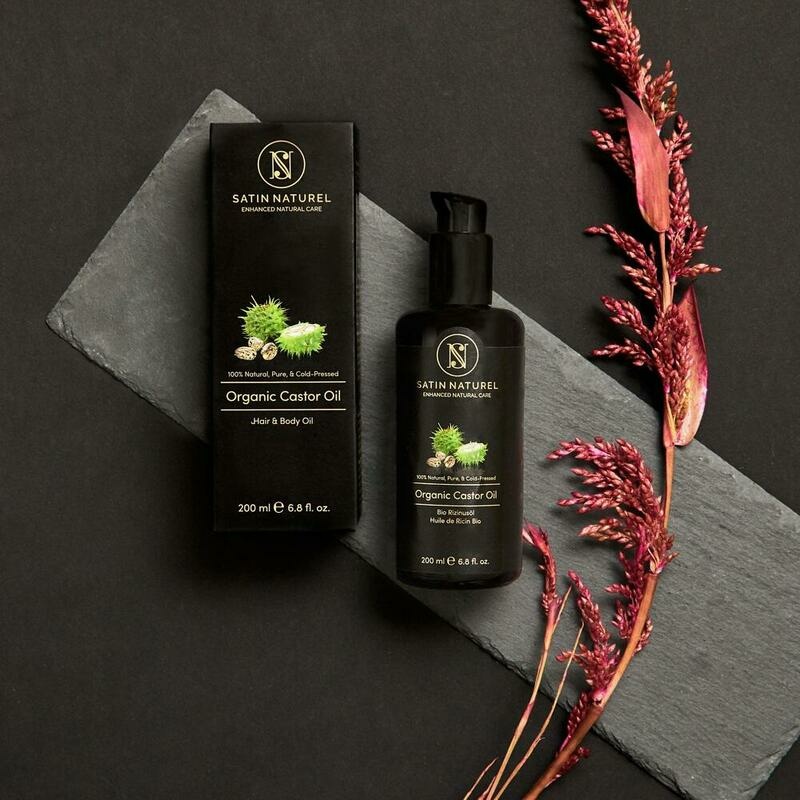 SATIN NATUREL Bio Rizinusöl kaltgepresst Haare