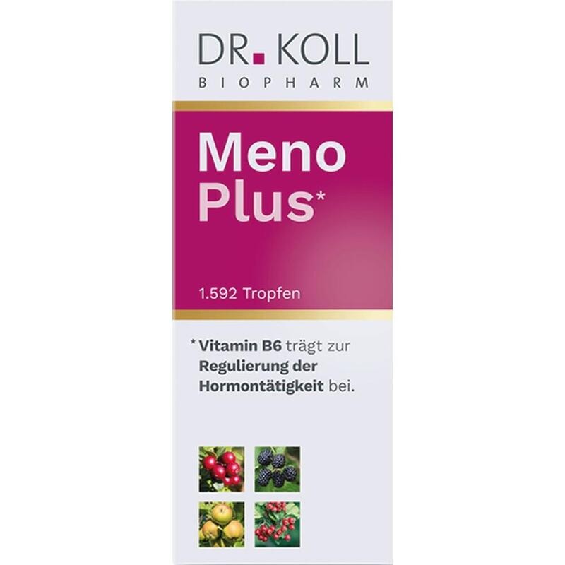 MENO PLUS Dr.Koll Gemmo Komplex Vit.B12 B6 C Zink