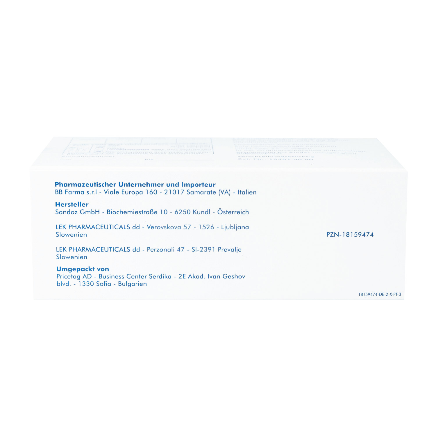 AMOXCLAV-Sandoz 875/125 mg Filmtabletten