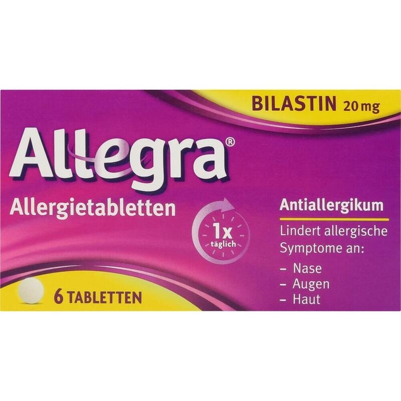 ALLEGRA Allergietabletten 20 mg Tabletten