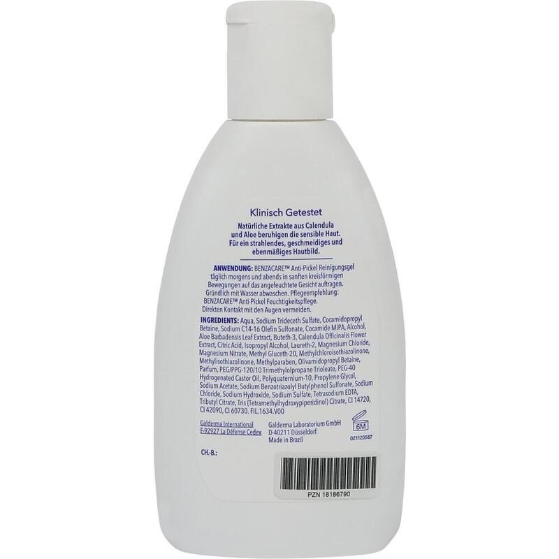 BENZACARE Anti-Pickel Reinigungsgel