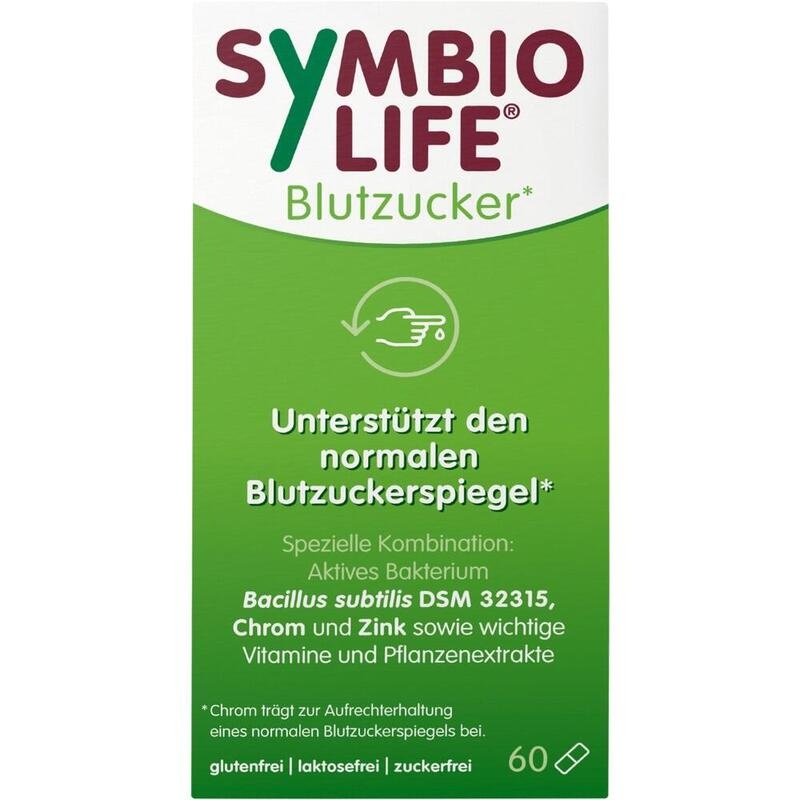 SYMBIOLIFE Blutzucker Bakterienstämme u.Chrom Kps.