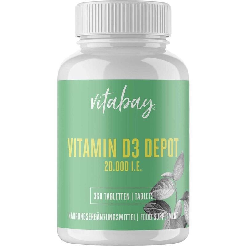 VITAMIN D3 DEPOT 20.000 I.E. Cholecalciferol Tabl.