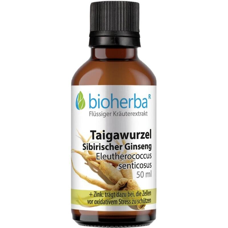 TAIGAWURZEL SIBIRISCHER Ginseng Tinktur