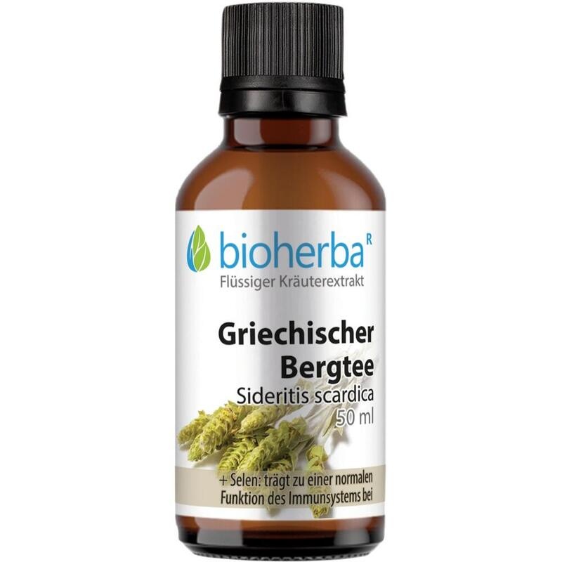 GRIECHISCHER Bergtee Sideritis scardica Tinktur
