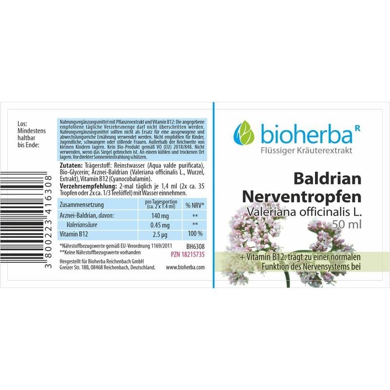BALDRIAN NERVENTROPFEN