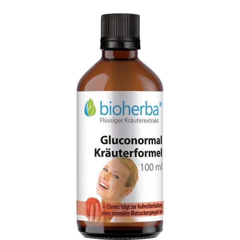 GLUCONORMAL Kräuterformel Tinktur