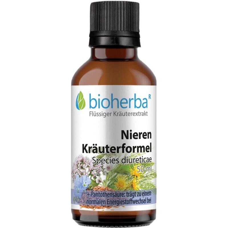 NIEREN KRÄUTERFORMEL Species diureticae Tinktur