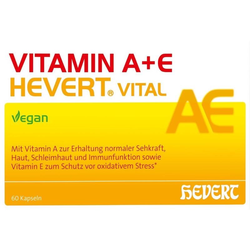 VITAMIN A+E Hevert Vital Kapseln