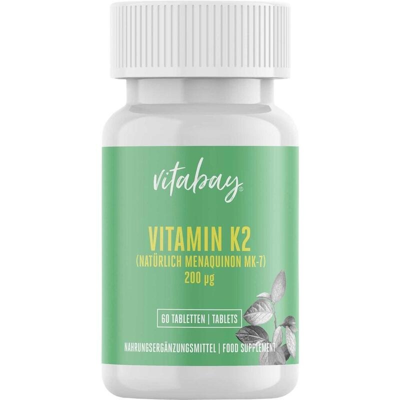 VITAMIN K2 200 μg MK-7 vegan Tabletten