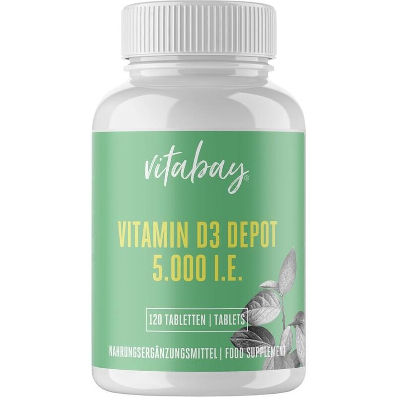 VITAMIN D3 DEPOT 5000 I.E. Cholecalciferol Tabl.