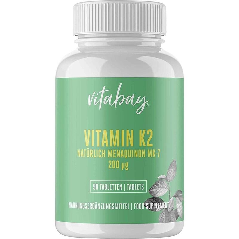 VITAMIN K2 200 μg MK-7 vegan hochdosiert Tabletten