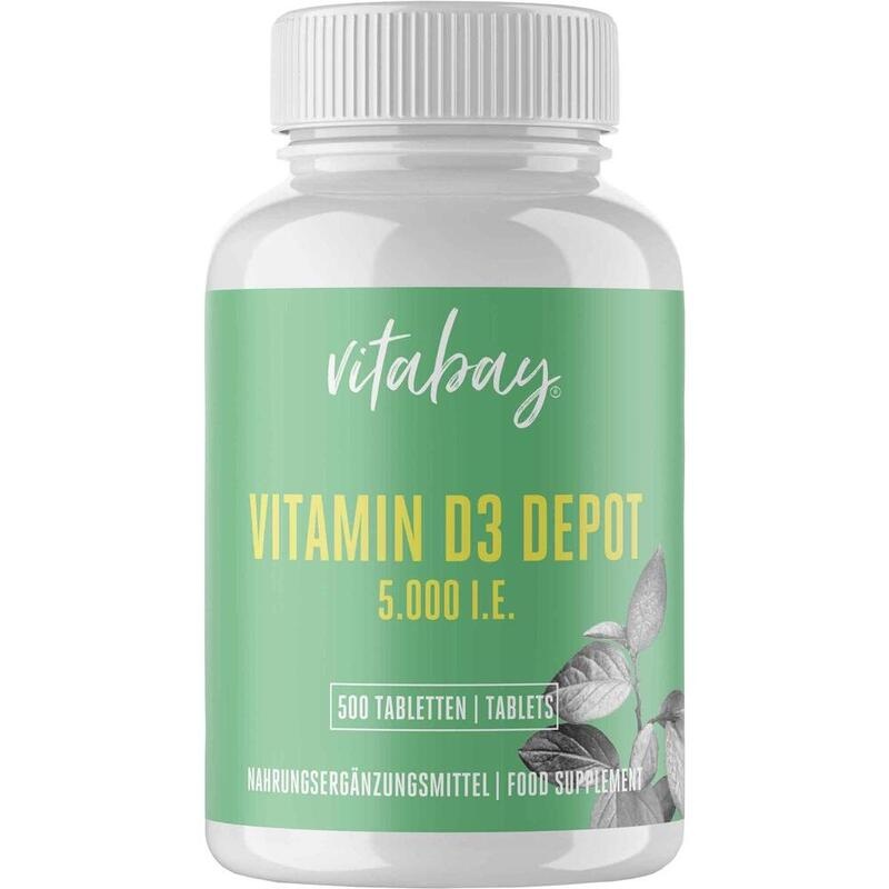 VITAMIN D3 DEPOT 5000 I.E. Cholecalciferol veg.Tab