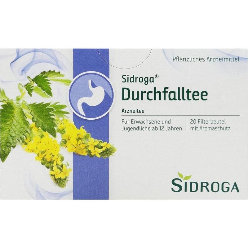 SIDROGA Durchfalltee Filterbeutel