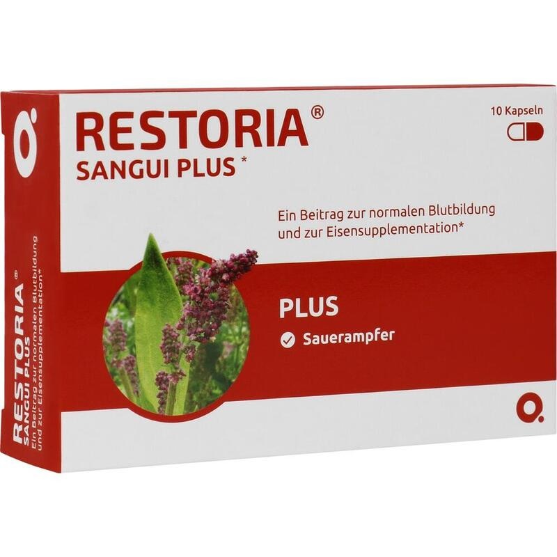 RESTORIA SANGUI PLUS Kapseln