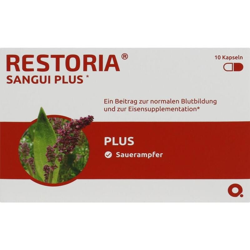 RESTORIA SANGUI PLUS Kapseln