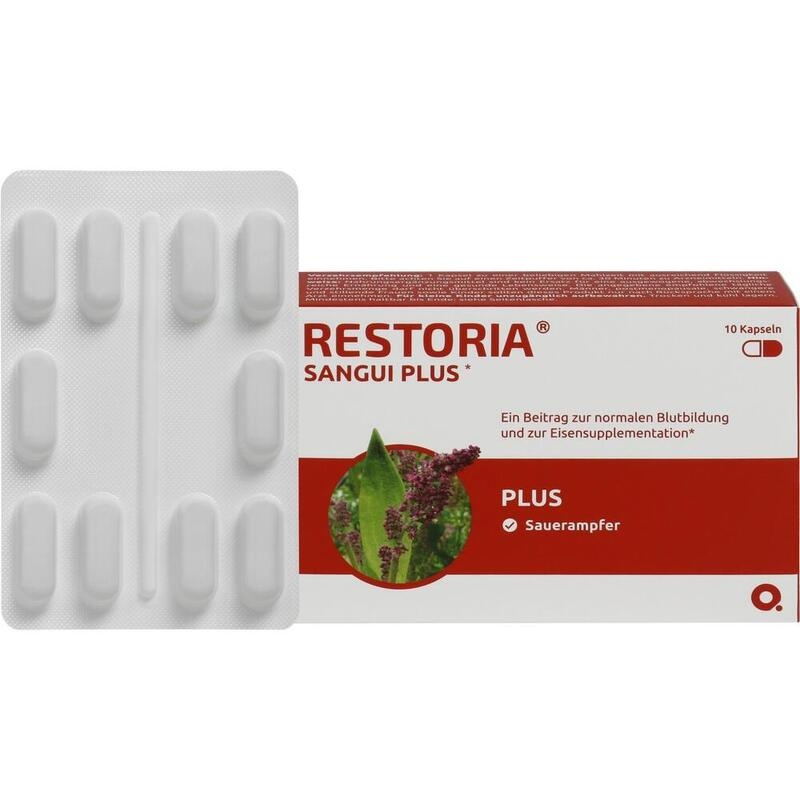 RESTORIA SANGUI PLUS Kapseln