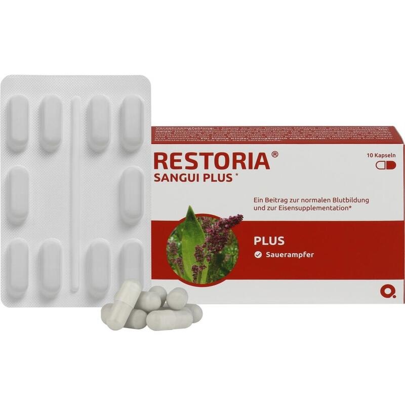 RESTORIA SANGUI PLUS Kapseln