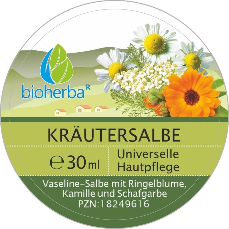 KRÄUTERSALBE Kräuterpflege für die Haut