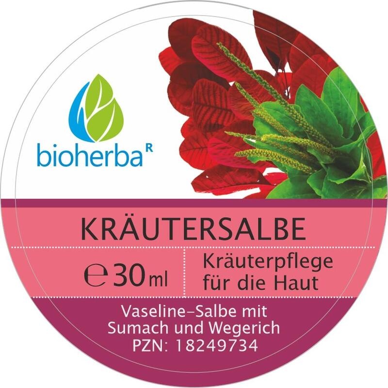 KRÄUTERSALBE mit Sumach und Wegerich
