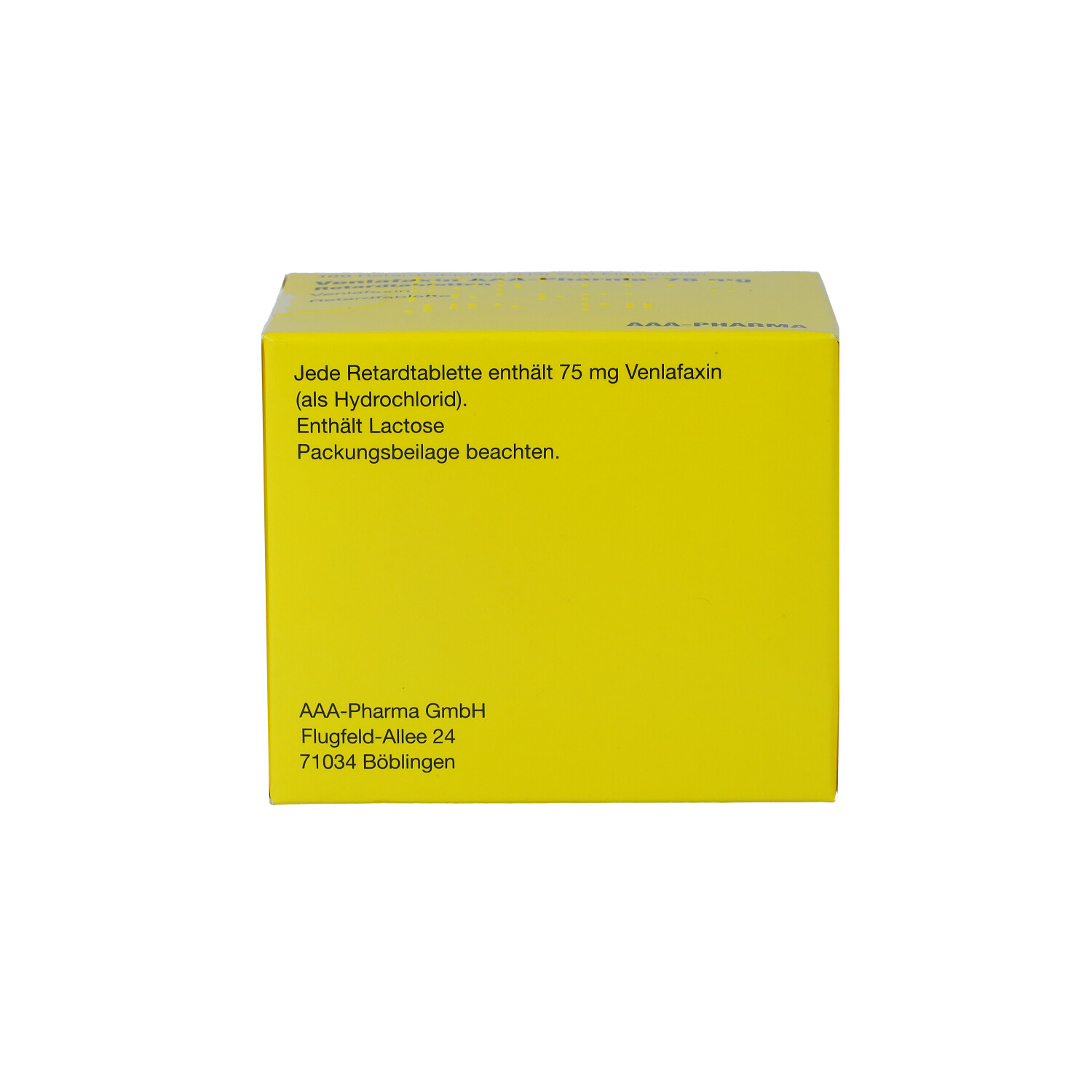 VENLAFAXIN AAA-Pharma 75 mg Retardtabletten