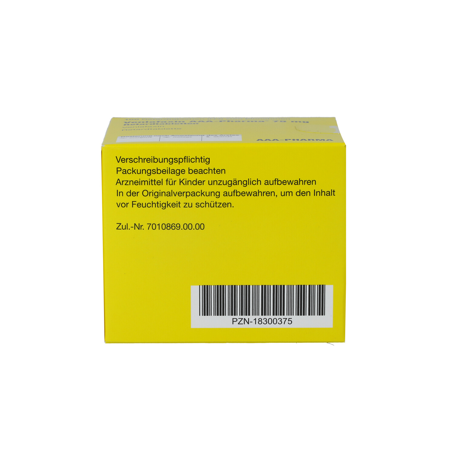 VENLAFAXIN AAA-Pharma 75 mg Retardtabletten