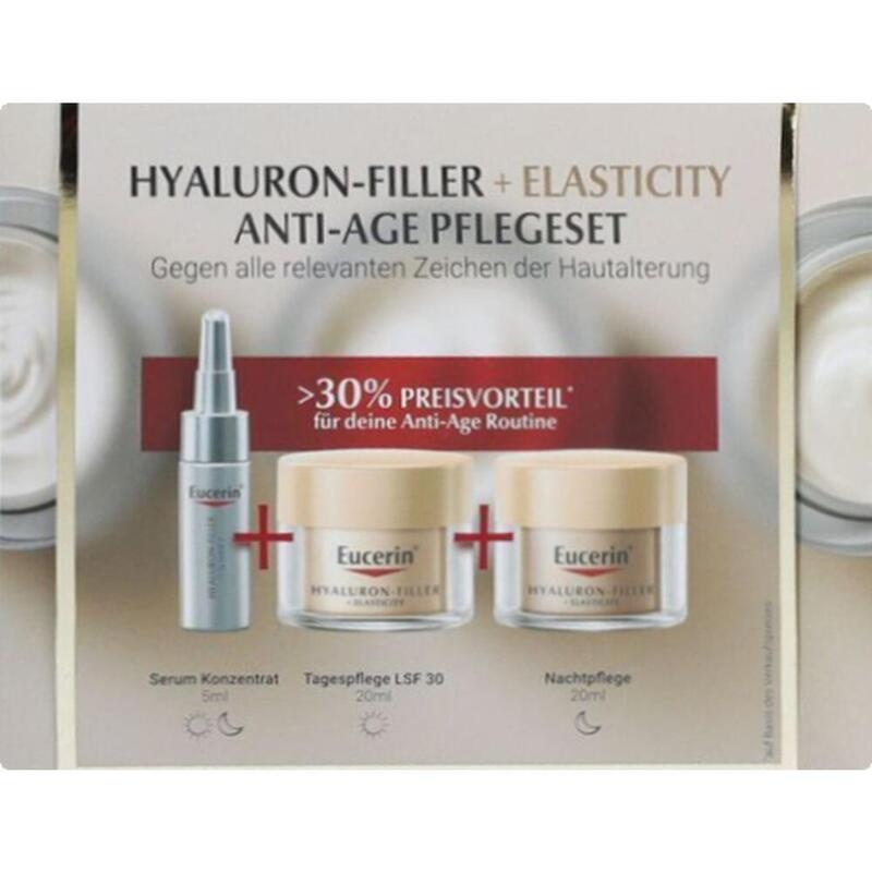 EUCERIN Anti-Age Hyaluron-Filler+Elast.Pflegeset