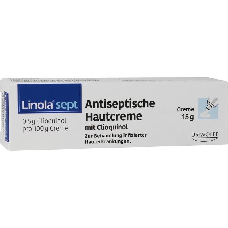 LINOLA sept Antiseptische Hautcreme mit Clioquinol