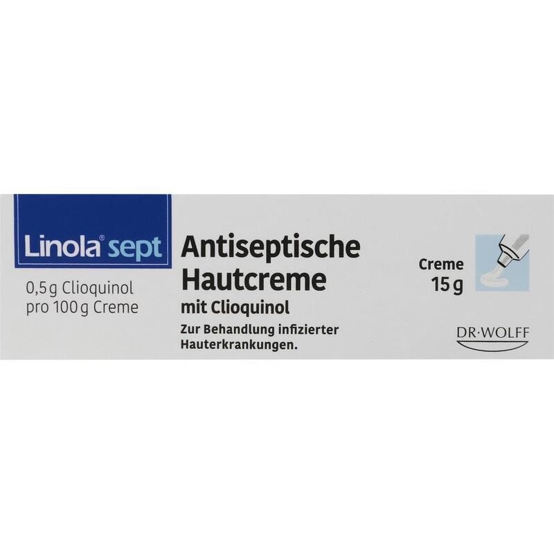 LINOLA sept Antiseptische Hautcreme mit Clioquinol