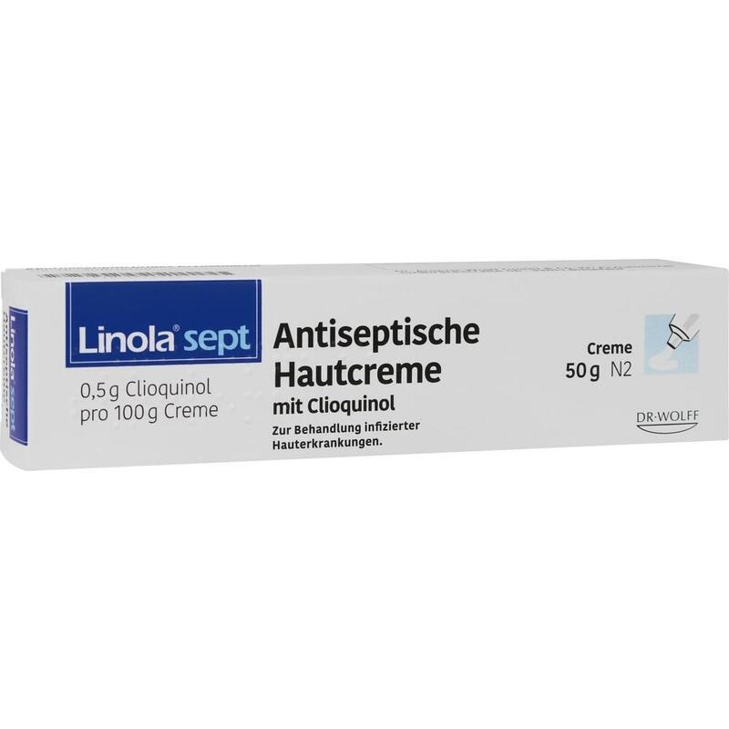 LINOLA sept Antiseptische Hautcreme mit Clioquinol