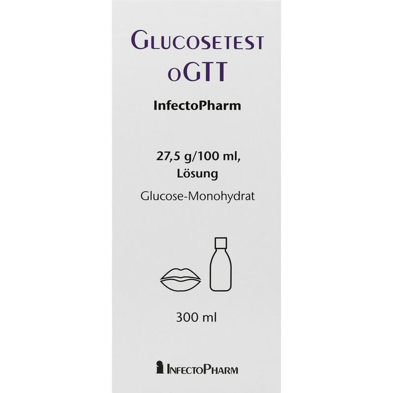 GLUCOSETEST oGTT InfectoPharm 27,5 g/100 ml Lösung