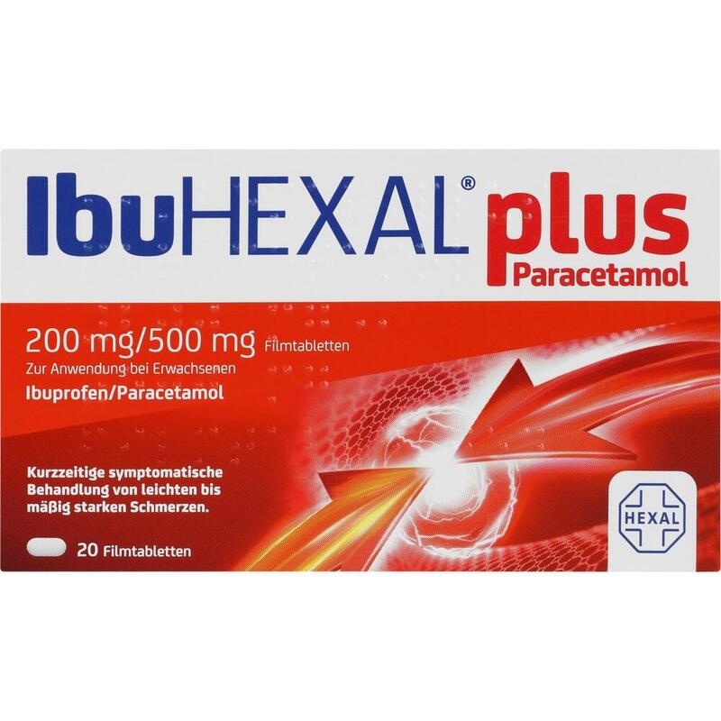 IBUHEXAL plus Paracetamol 200 mg/500 mg Filmtabl.