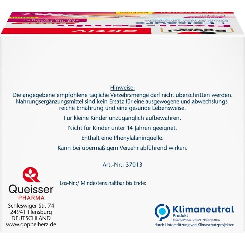 DOPPELHERZ Eisen-Femin DIRECT Pellets