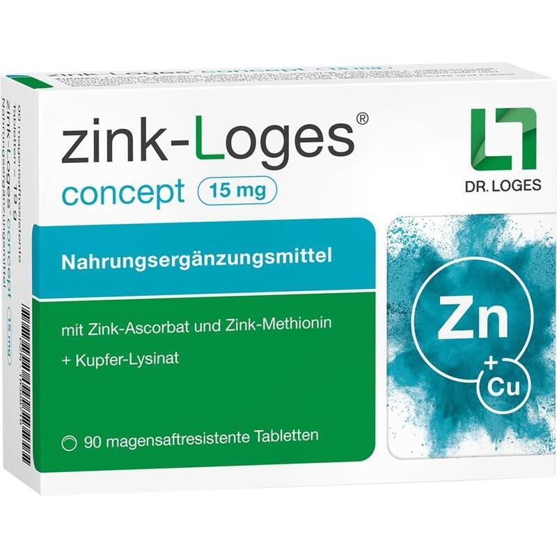 ZINK-LOGES concept 15 mg magensaftres.Tabletten
