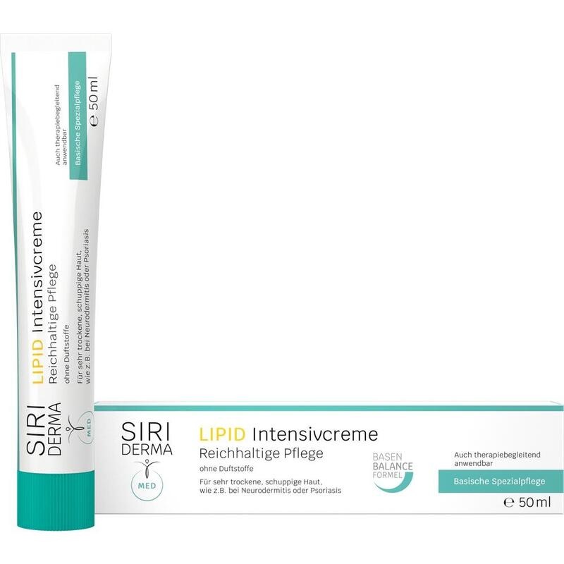 SIRIDERMA Lipid Intensivcreme ohne Duftstoffe