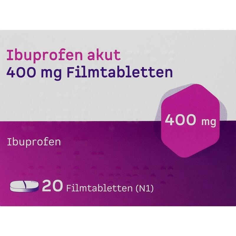 IBUPROFEN akut 400 mg Filmtabletten