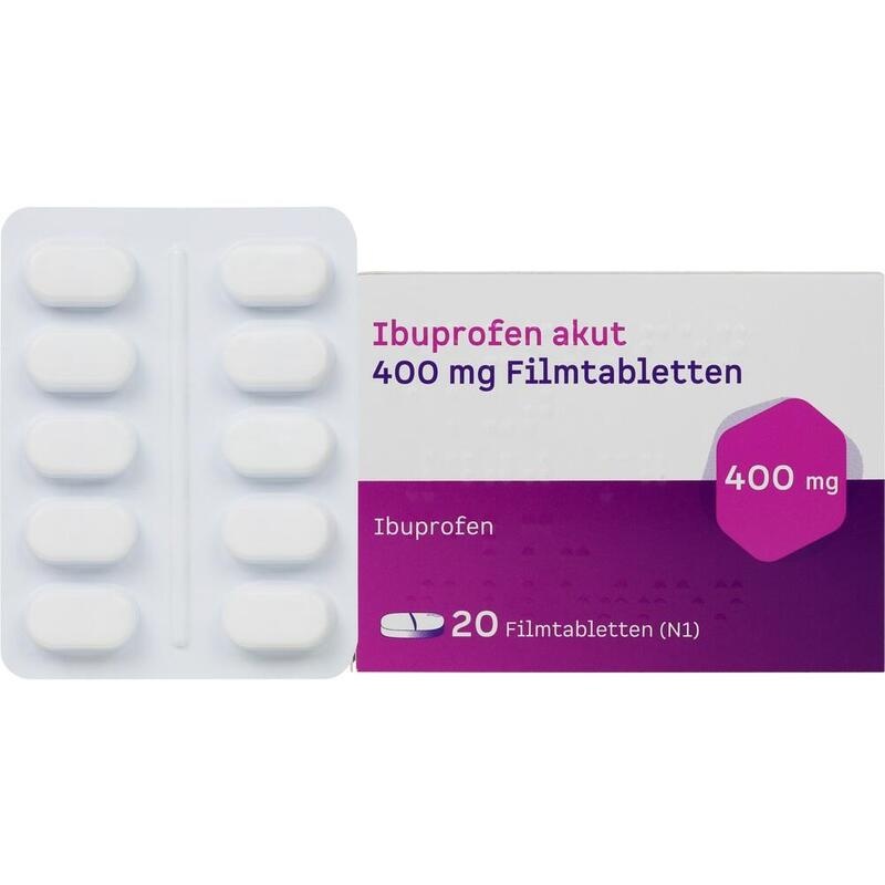 IBUPROFEN akut 400 mg Filmtabletten