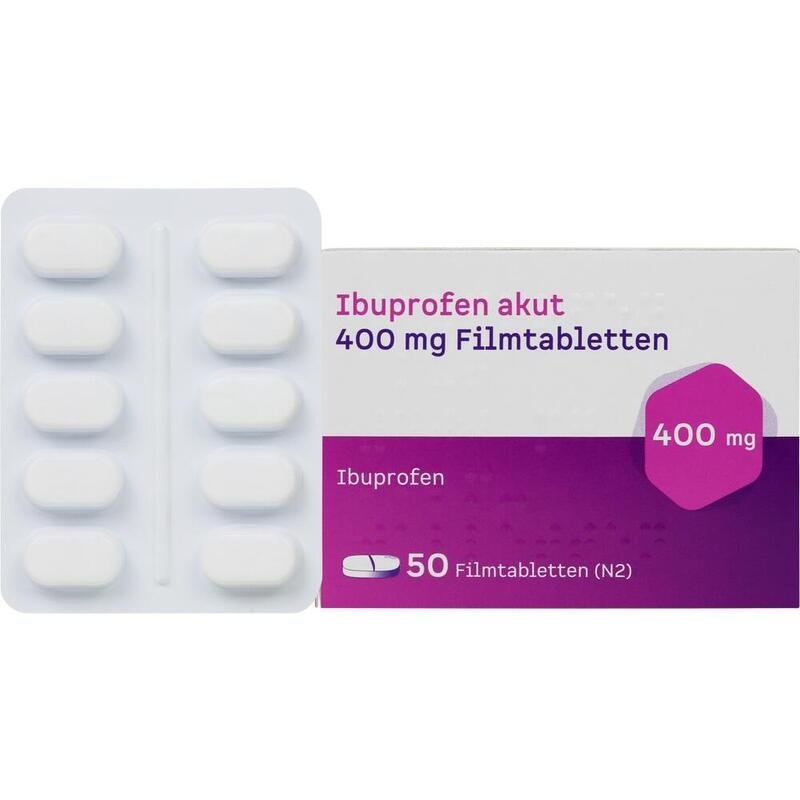 IBUPROFEN akut 400 mg Filmtabletten