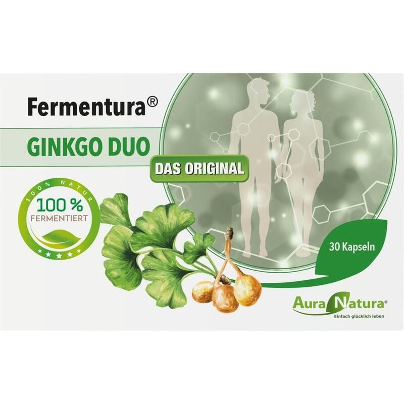 AURANATURA Fermentura Ginkgo Duo Kapseln