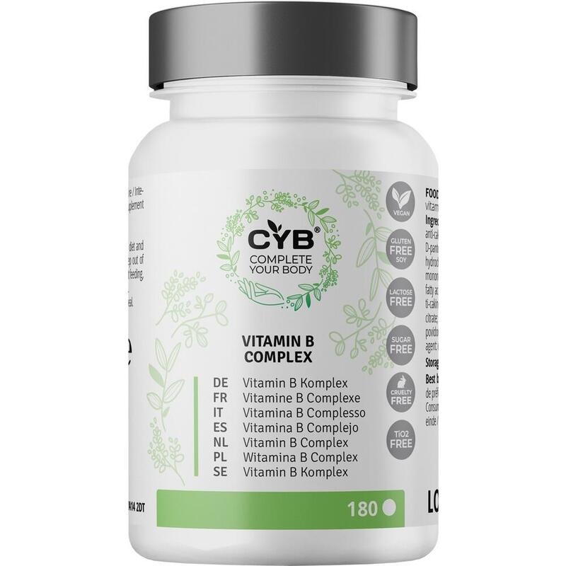 CYB Vitamin B-Komplex hochdosiert 100% vegan Tabl.