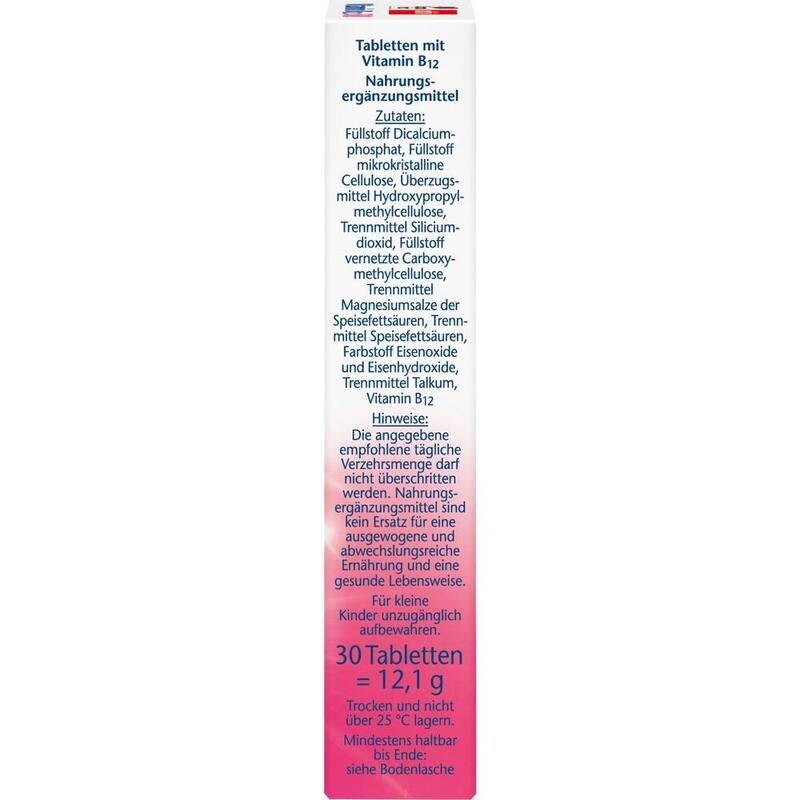 DOPPELHERZ Vitamin B12 500 Tabletten