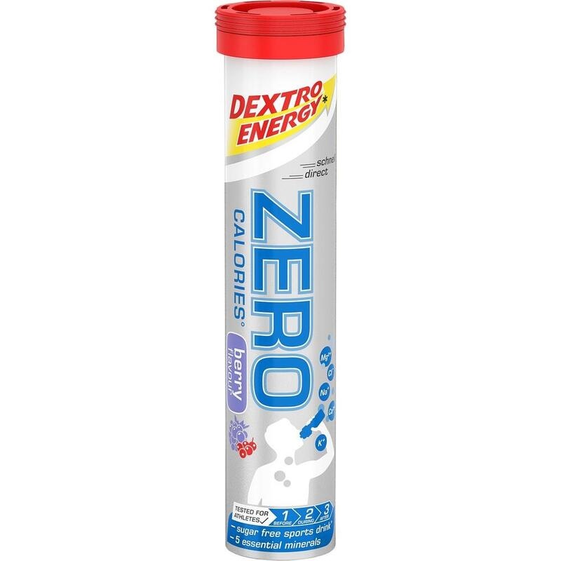DEXTRO ENERGY Zero Calories Berry Brausetabletten