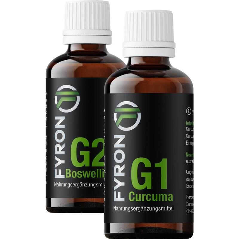 FYRON G1 Curcuma & G2 Boswellia/Weihrauch Öl