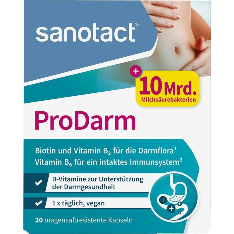 SANOTACT ProDarm magensaftresistente Hartkapseln
